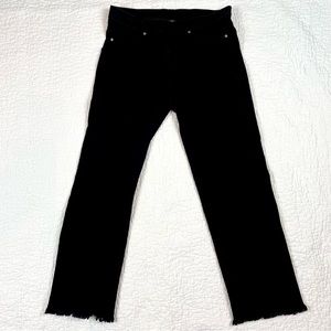HUE black stretch pants, size medium
